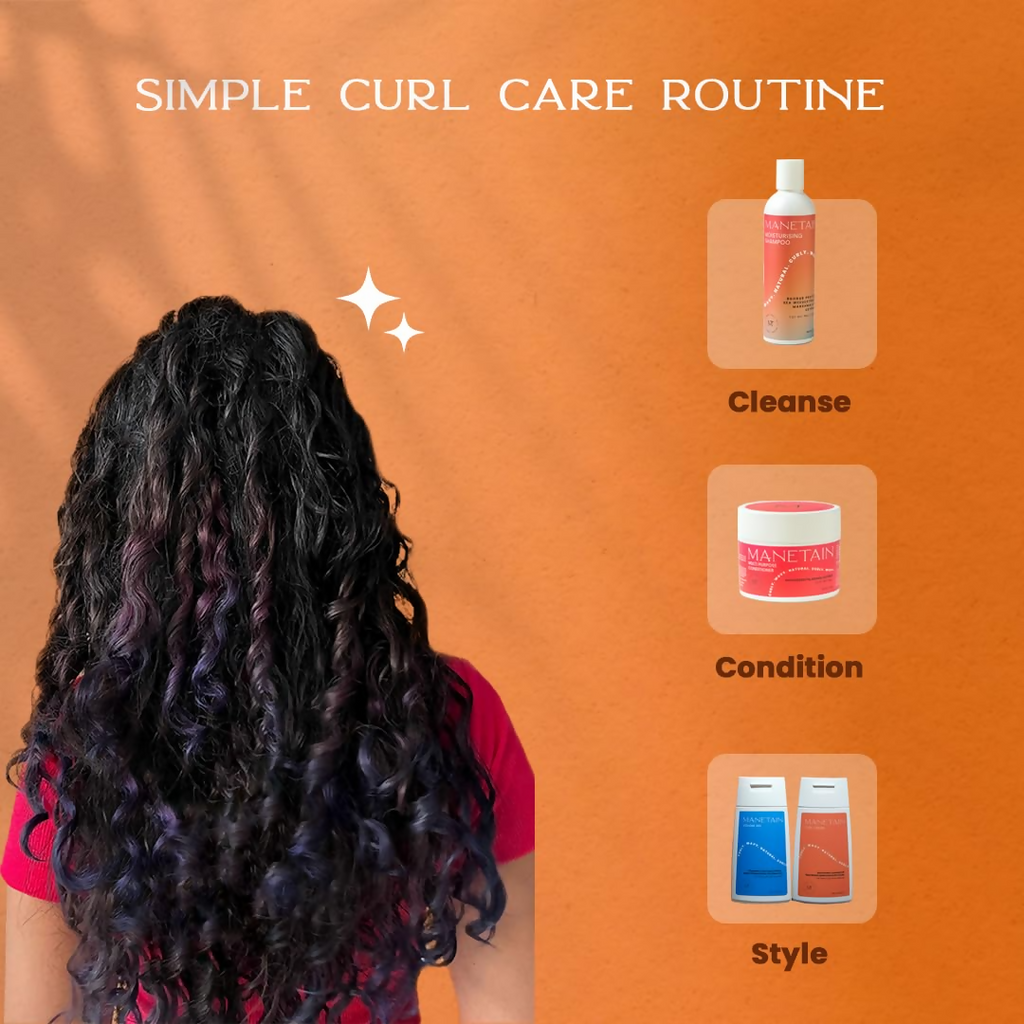 Manetain Volume Gel & Curl Cream Combo