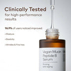 The Face Shop Alltimate Vegan Mucin Peptide 8 Serum - No Snails, Korean, Anti Aging, Hydrating