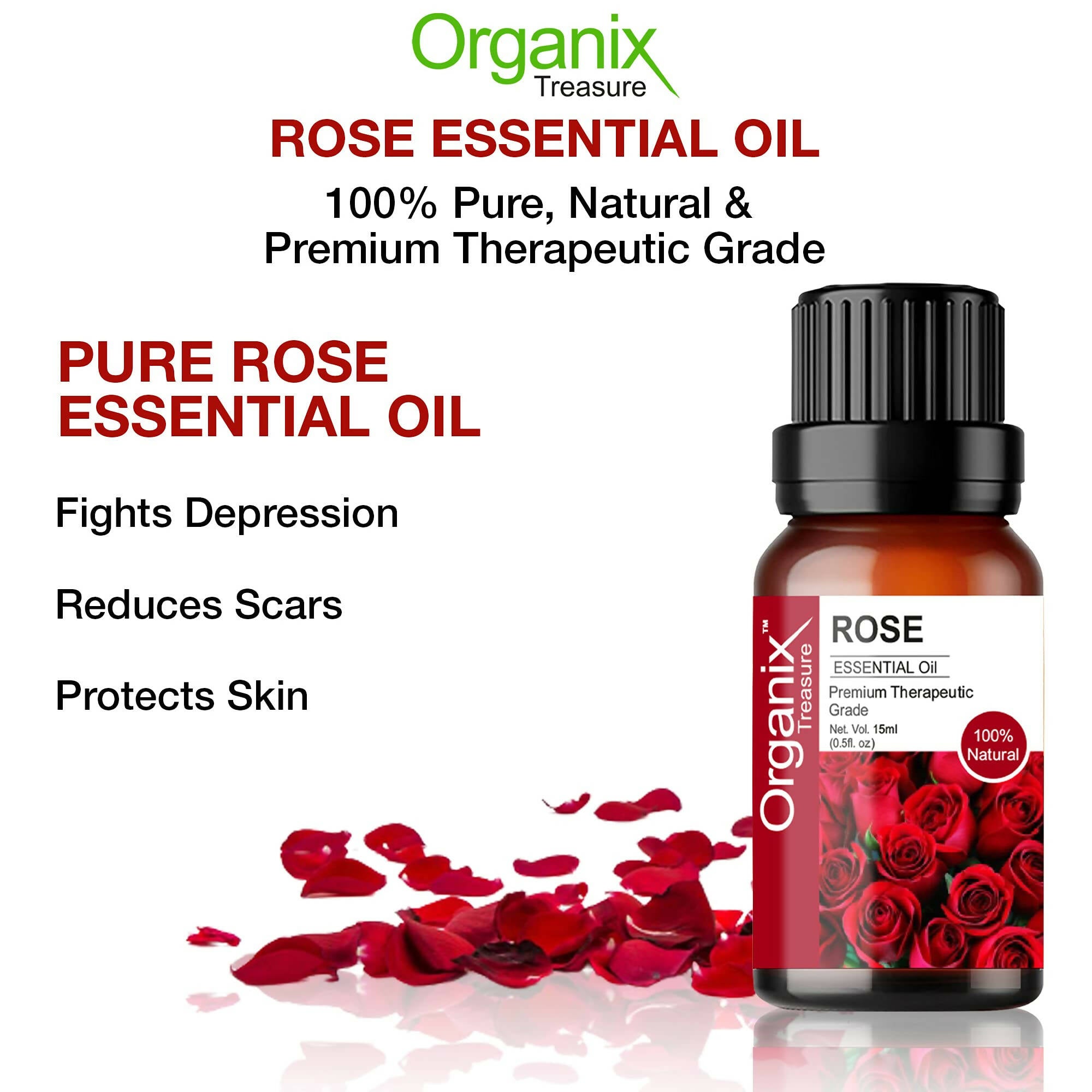 Organix Treasure Rose Essential Oil