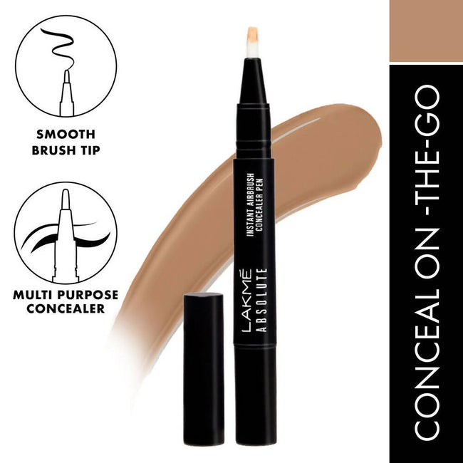 Lakme Absolute Instant Airbrush Concealer Pen - Beige Main Image