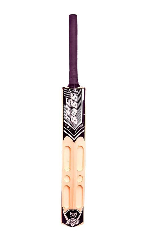 Xtroke The Boss Scoop Edition Popular Willow Premium Cricket Bat (Size 4) Hover Image