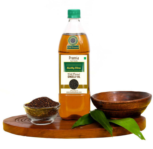Healthy Fibres Cold Pressed Gingelly Oil Main Image