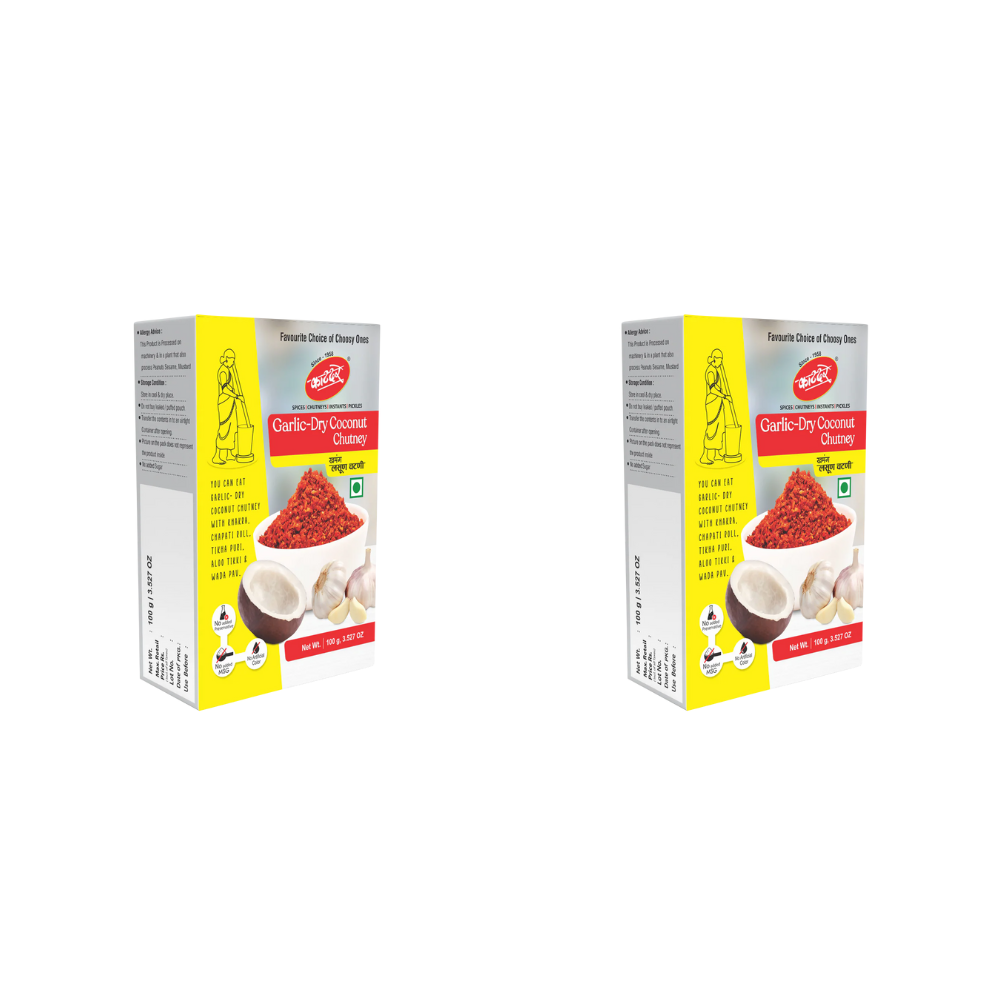 Katdare Foods Garlic Dry Coconut Chutney
