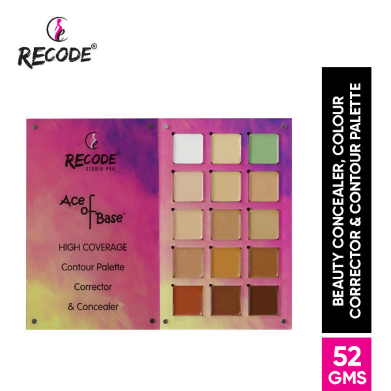 Recode Beauty Concealer, Colour Corrector & Contour Palette