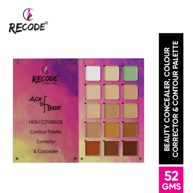 Recode Beauty Concealer, Colour Corrector & Contour Palette Main Image