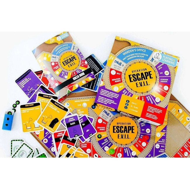 Wood Operation Escape Evil Fun Board Game Based on Chemistry and Magic for Kids Main Image