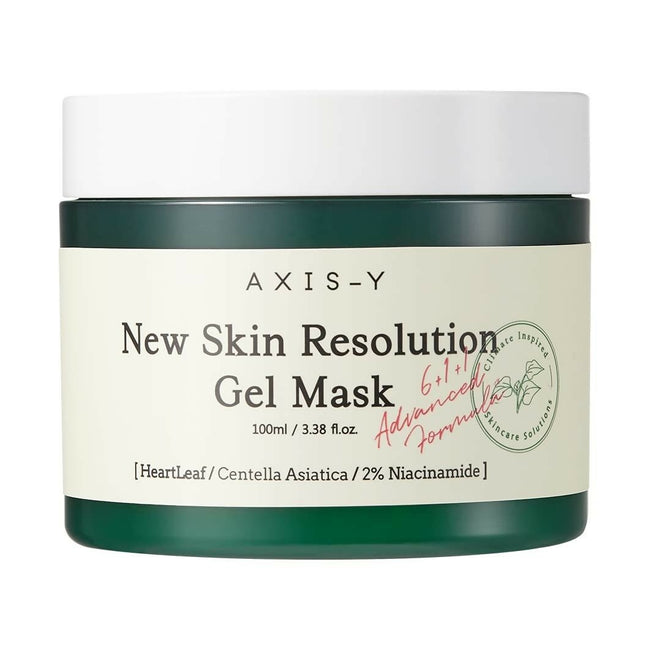 AXIS-Y New Skin Resolution Face Gel Mask, Korean Skincare Hover Image