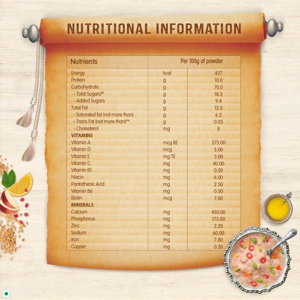 Nestle Ceregrow Growing Up Cereal with Ragi, Mixed Fruit & Ghee