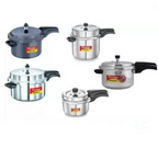 Cooker Handle Set (3 Pc) with SS Screws Suitable for 5 Litre Cookers(Bend type 5 litre)