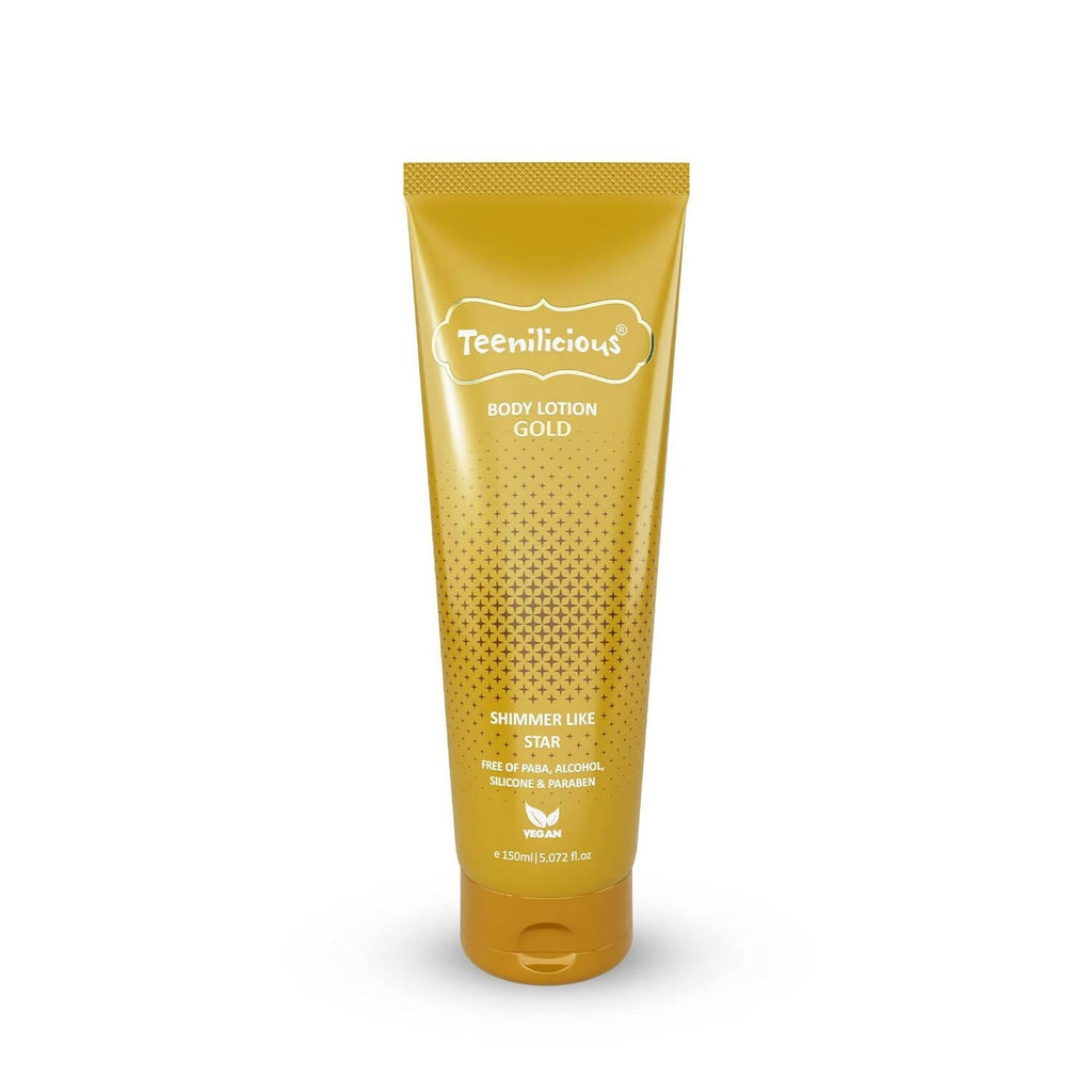 Teenilicious Gold Sparkle Body Lotion