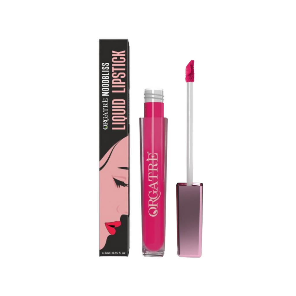 Orgatre Moodbliss Waterproof Glossy Liquid Lipstick - Tulip Taffy