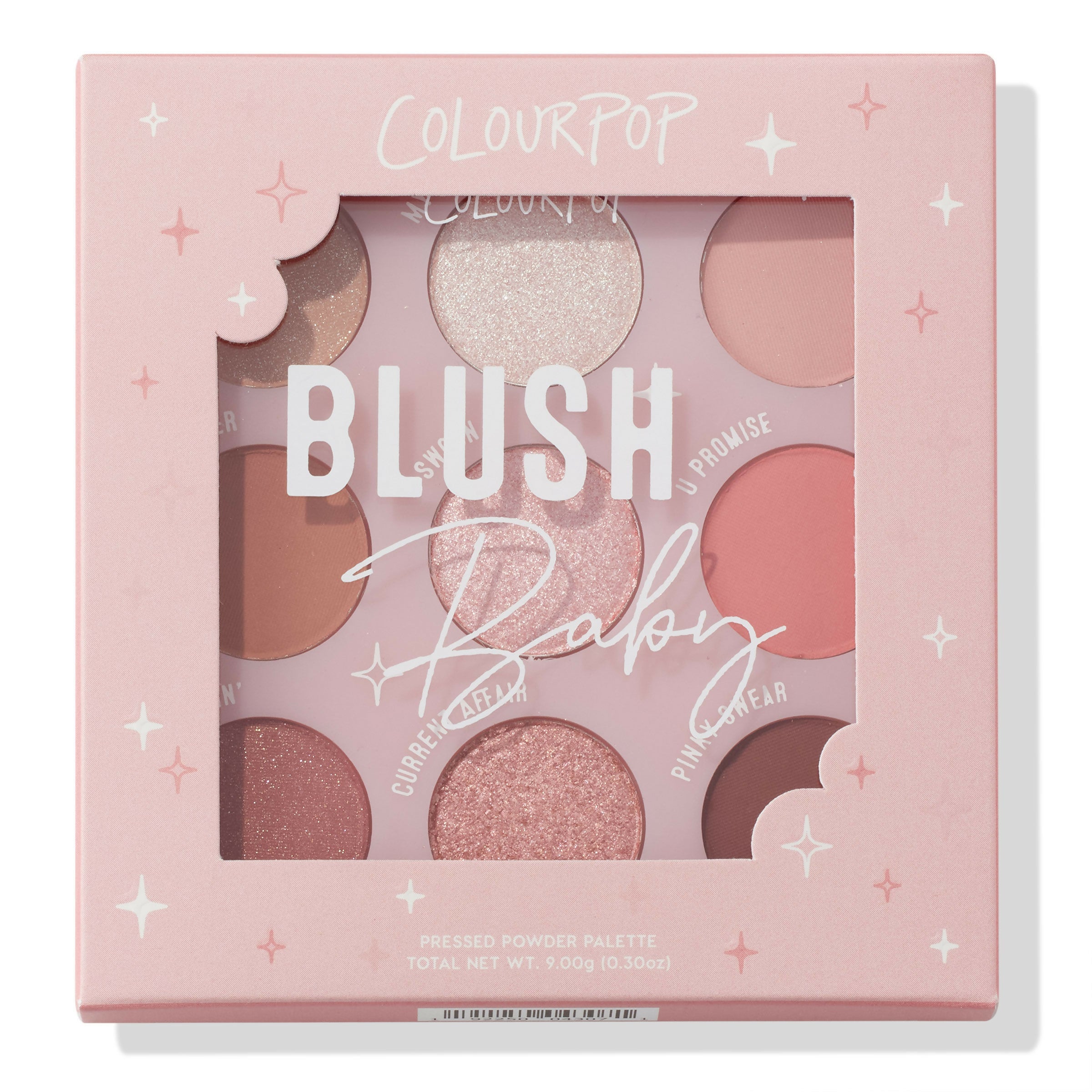 ColourPop 9pan Pressed Powder Palette - Blush Baby