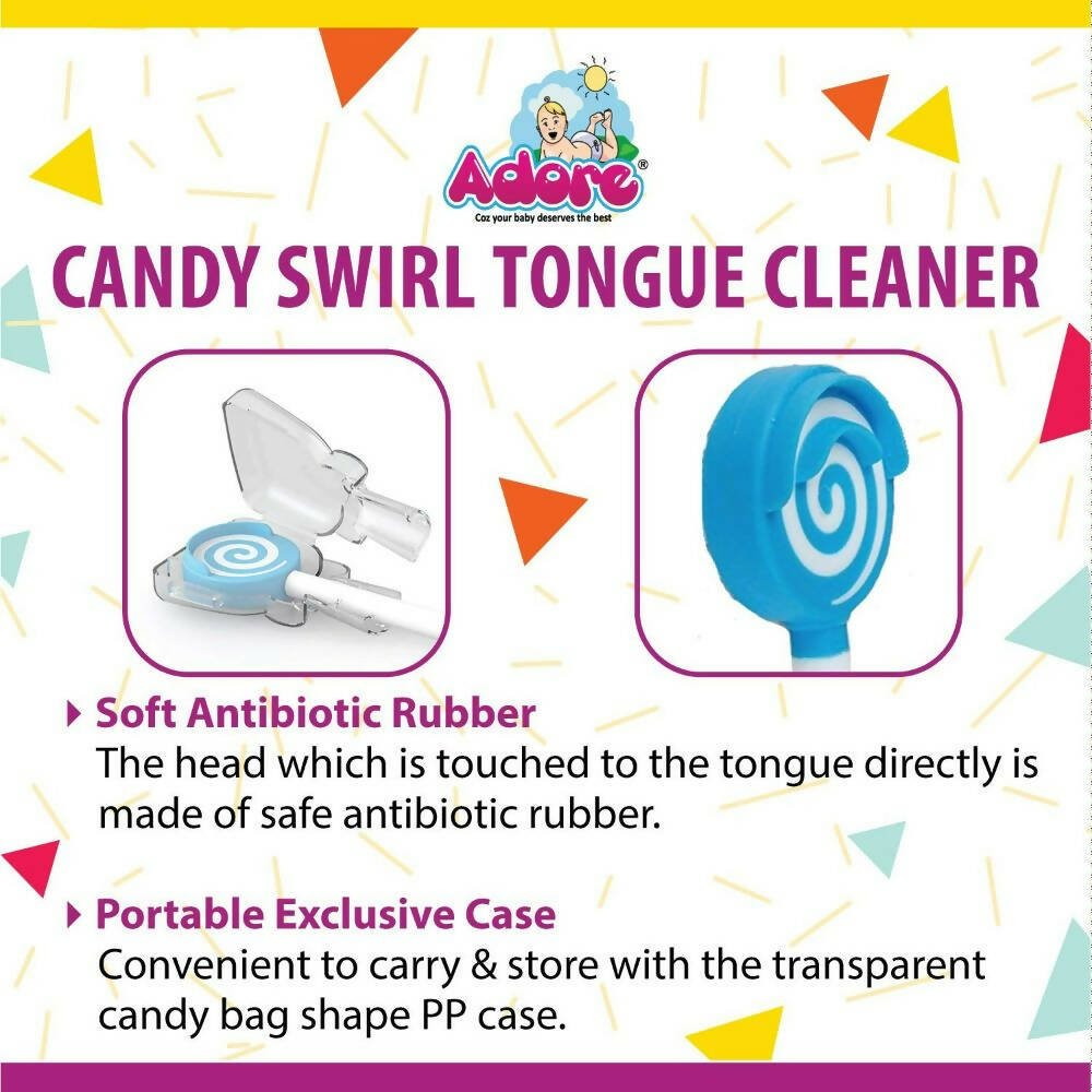 Adore Kid's manual Tongue Cleaner Combo