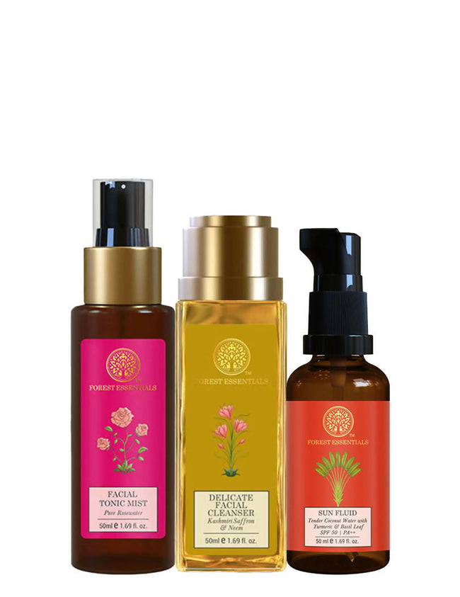 Forest Essentials Everday Sun Protection (SPF) Ritual Hover Image