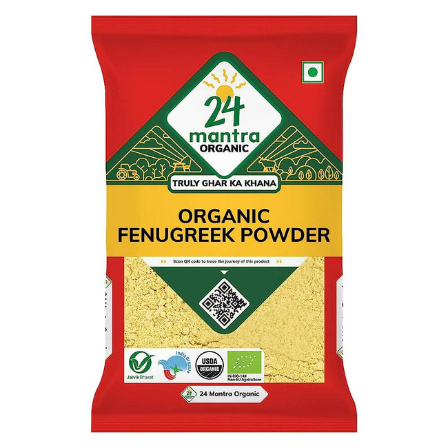 24 Mantra Organic Fenugreek Powder Hover Image