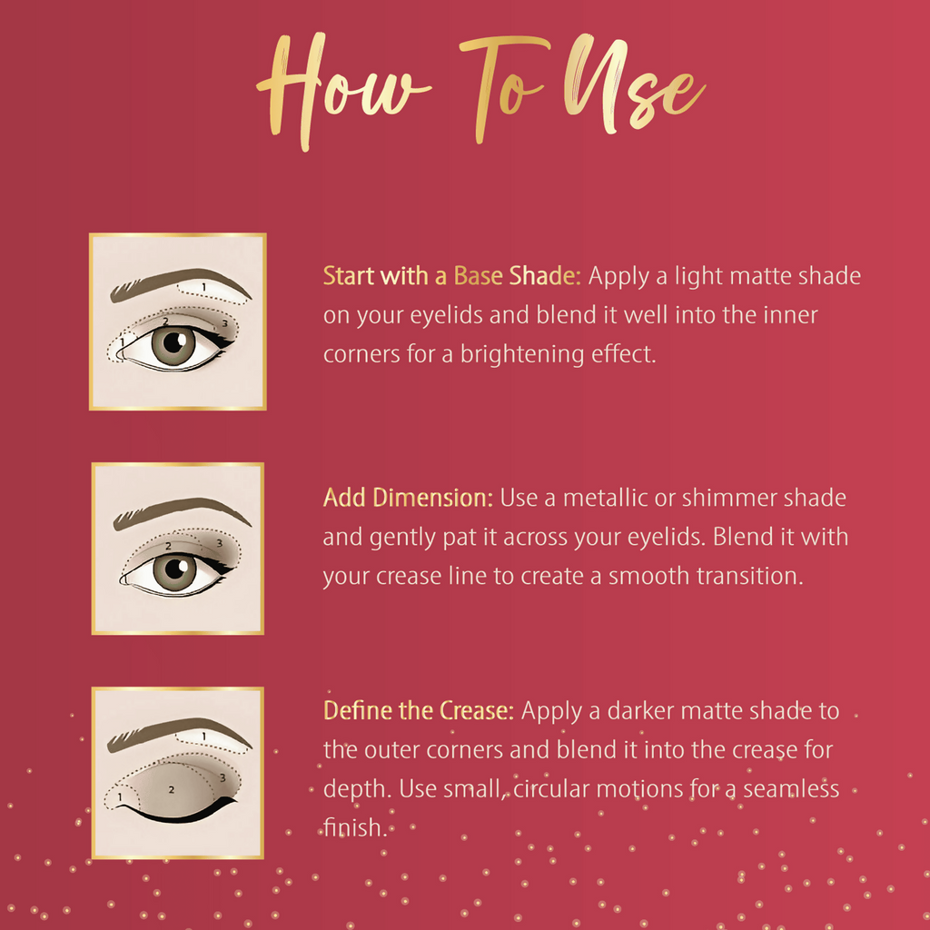 Blue Heaven Bling 9 In 1 Eyeshadow Palette - Kiss Of Blush