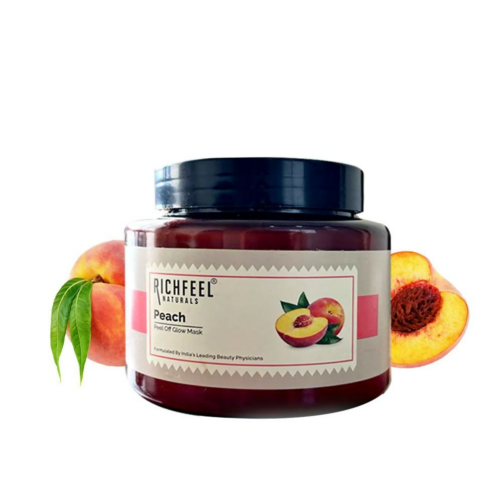 Richfeel Peach Peel Off Mask For Glowing Skin