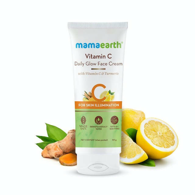 Mamaearth Vitamin C Daily Glow Face Cream Hover Image