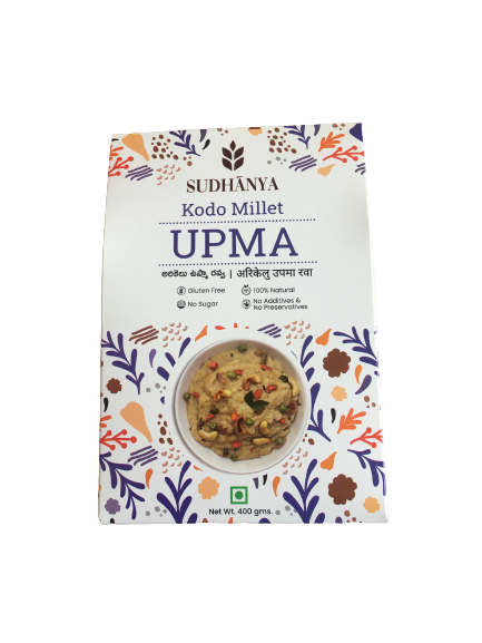 Sudhanya Organic Kodo Millet Upma Rava Hover Image