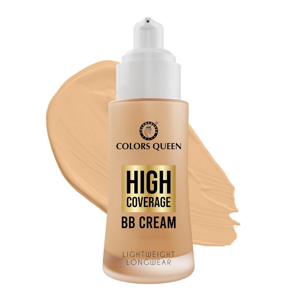 Colors Queen High Coverage BB Cream Foundation - Rose Blush