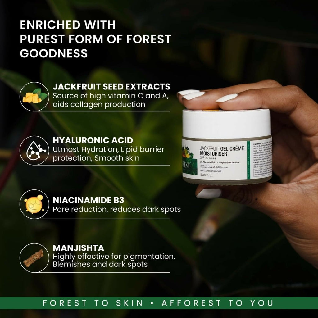 Afforest Jackfruit Gel Creme Moisturiser SPF 25 PA+++
