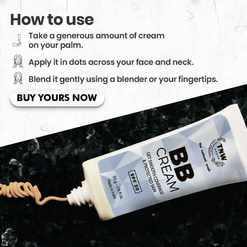 The Natural Wash BB Cream Medium Coverage with SPF 30 - 02 Medium Shade