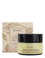 Kama Ayurveda Hydrating Summer Skin Combo - Rose Water, Rose & Jasmine Cleanser & Eladi Face Cream