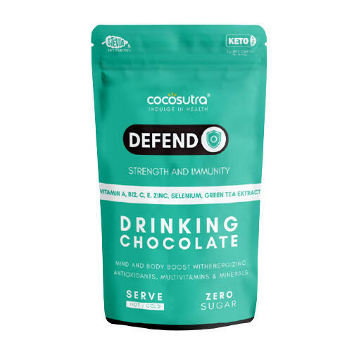 Cocosutra Lite - Defend - Sugar Free Drinking Chocolate Mix Hover Image