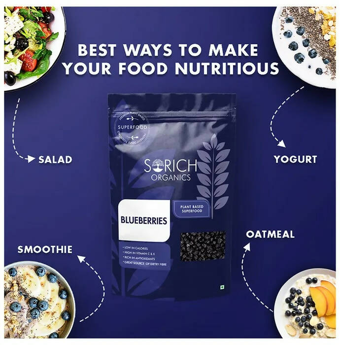Sorich Organics Plant Based Superfood Blue Berries