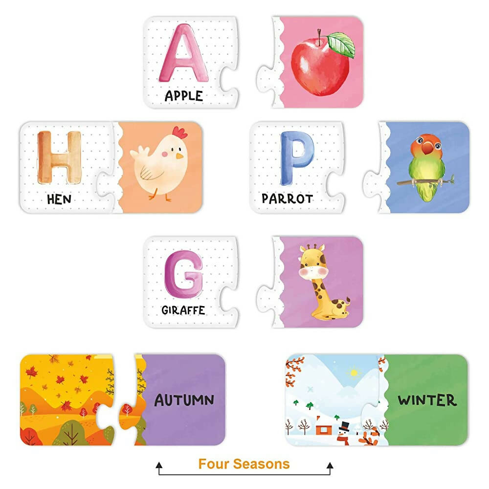 Webby Alphabets 2 Pieces Learning Pack Jigsaw Puzzle for Kids