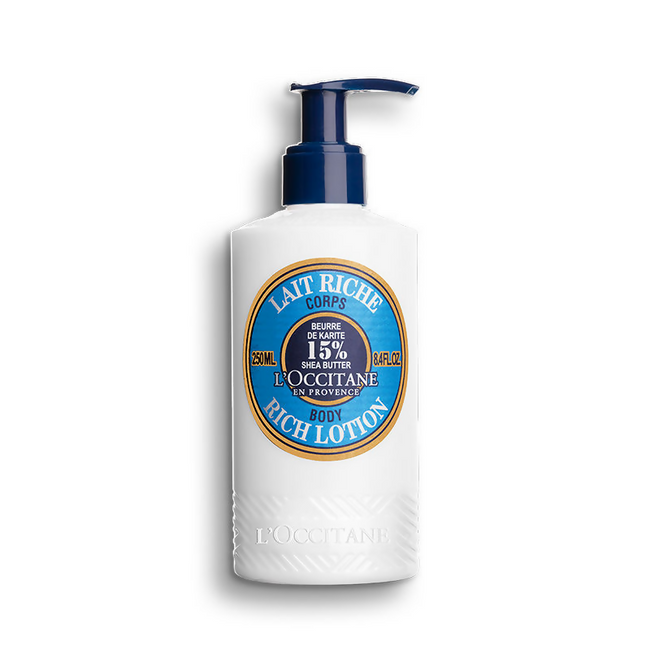 L'Occitane Moisturizing 15% Shea Butter Body Rich Lotion Main Image