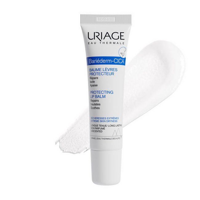 Uriage Bariederm-Cica Protecting Lip Balm For Dry,Cracked & Chapped Lips With Squalane & PHytosterol Hover Image