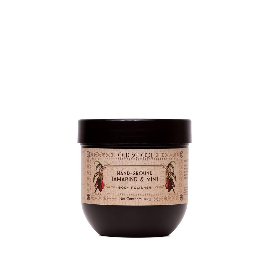 Old School Rituals Tamarind & Mint Body Polisher Natural Exfoliating Body Scrub