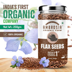Ambrosia Organic Farm Flax Seeds