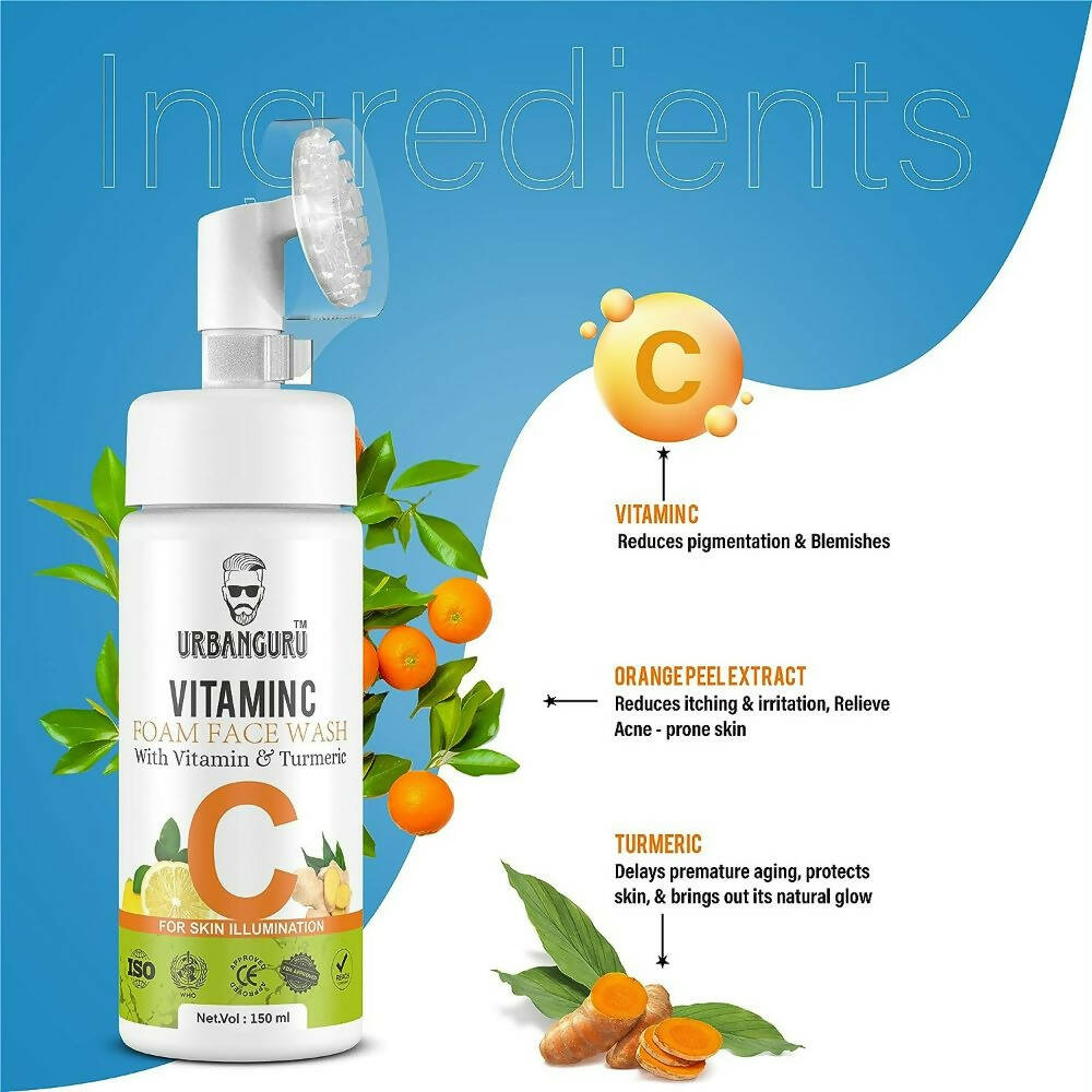 Urbanguru Men's Vitamin C Face Wash