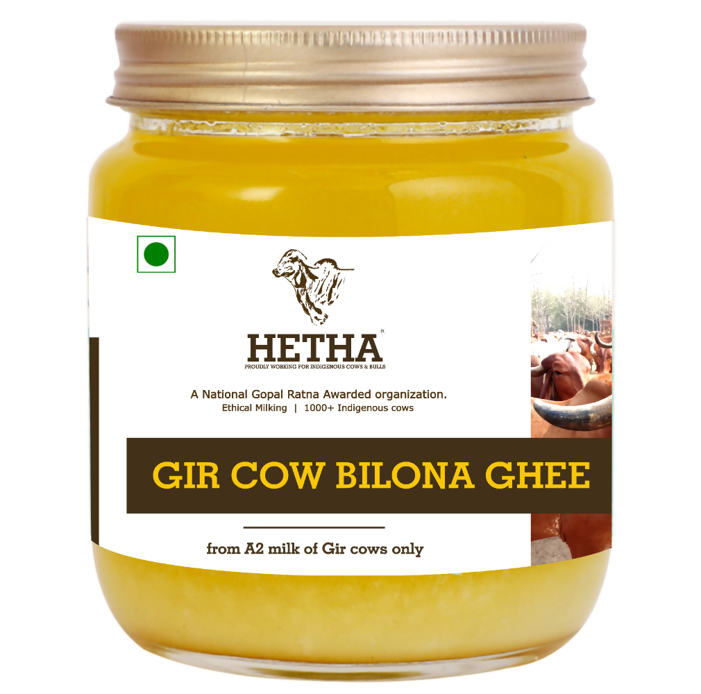 Hetha Gir Cow A2 Cultured Bilona Ghee / A2 Ghee