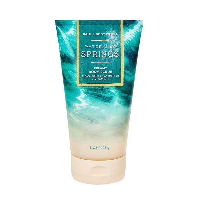 Bath & Body Works Water Lily Springs Creamy Body Scrub Hover Image