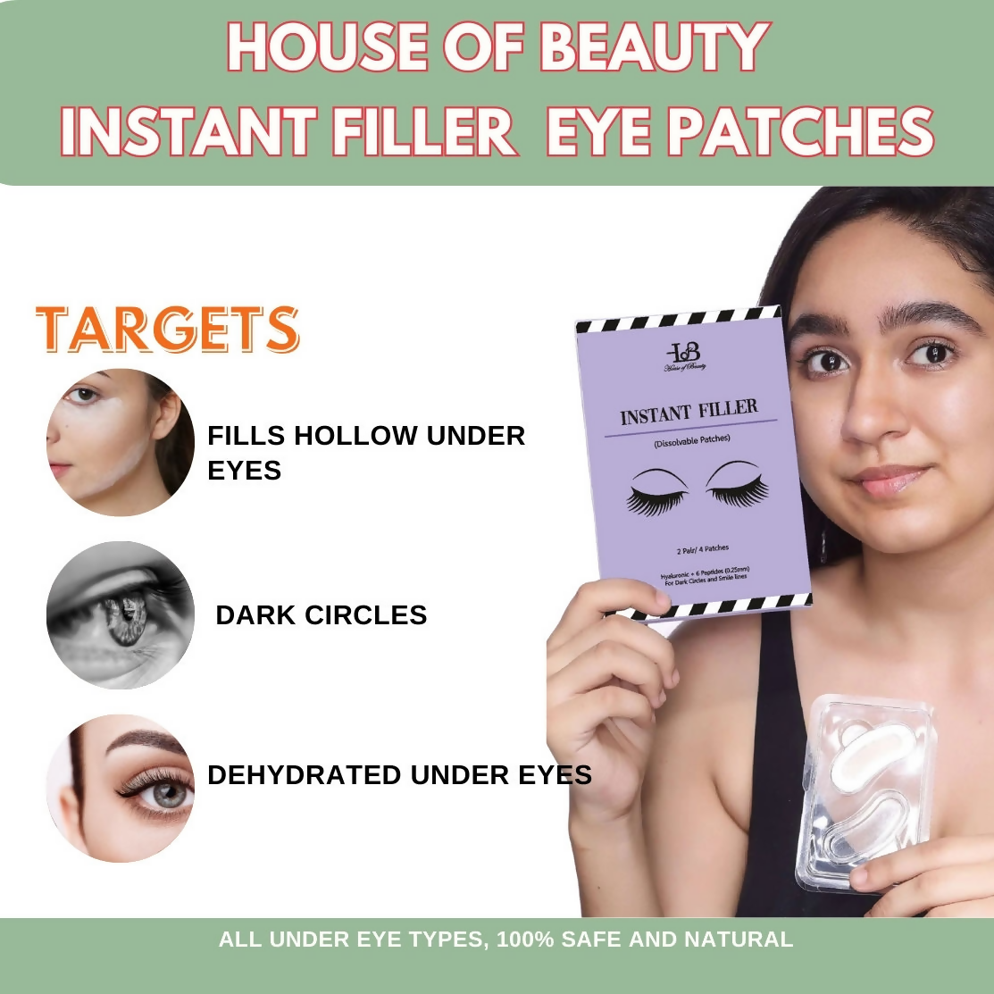House of Beauty Instant Filler - Dissolvable Patches 0.25mm