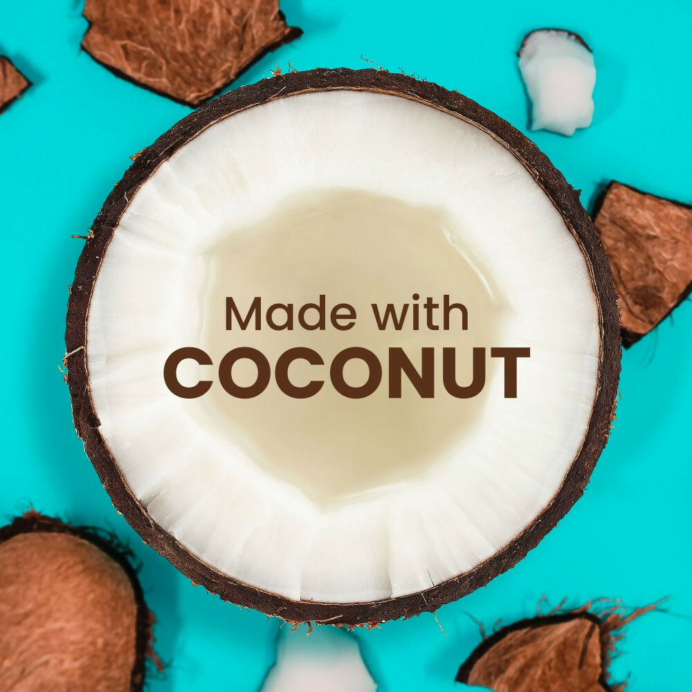 Wild Oak Pina Colada Shea Butter Sugar Scrub with Vegan Collagen & Peptides For Tan Removal & Smooth Skin