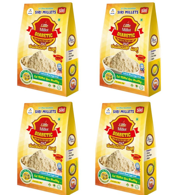 Siri Millets Little Millet Diabetic Health Mix - Nutrient-Rich Flour Hover Image