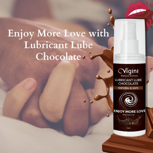 Vigini Intimate Chocolate Lubricant Personal Lube Water Based Gel Main Image