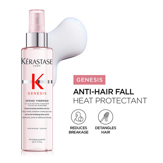 Kerastase Genesis Defense Heat Protection & Blow-Dry Hair Spray Minimises Breakage Main Image