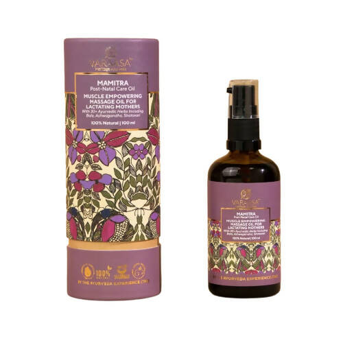 Varaasa Mamitra Post-Natal Care Massage Oil Hover Image