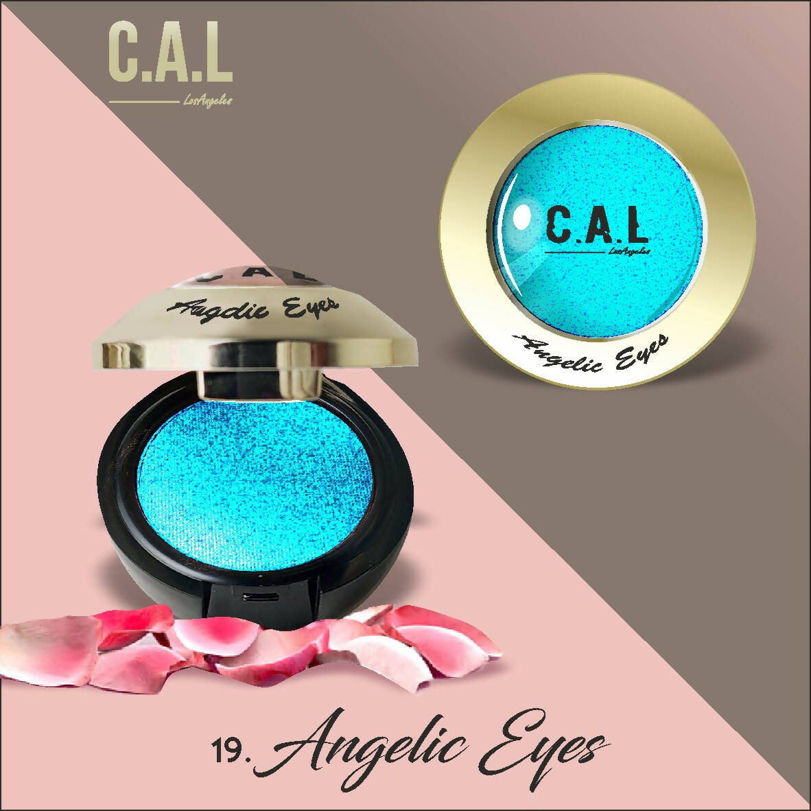 CAL Los Angeles Angelic Eye Shadow (Single Eyes) 19-Blue
