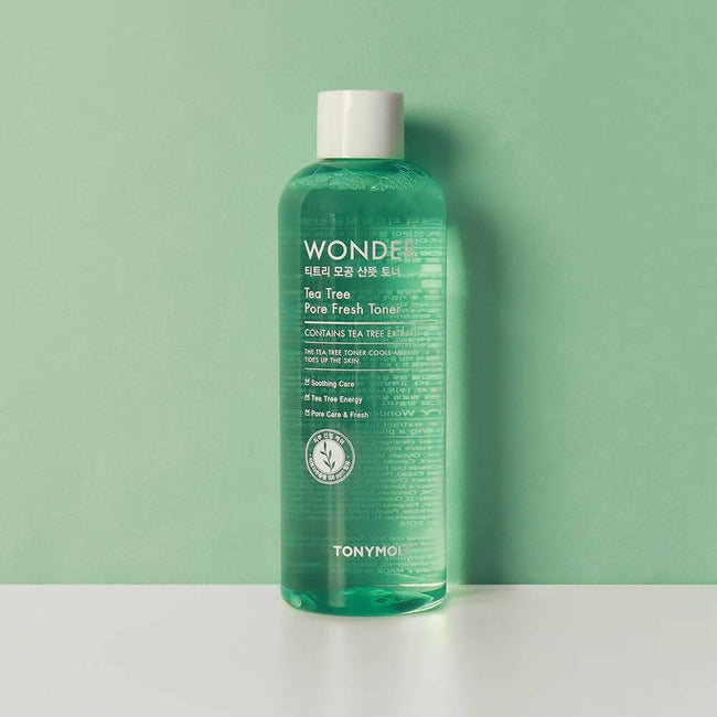 Tonymoly Wonder Tea Tree Pore Fresh Toner - Korean Skincare Main Image