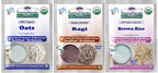 TummyFriendly Foods Organic Sprouted Porridge Mixes Sprouted Ragi Powder, Sprouted Brown Rice and Oats Combo