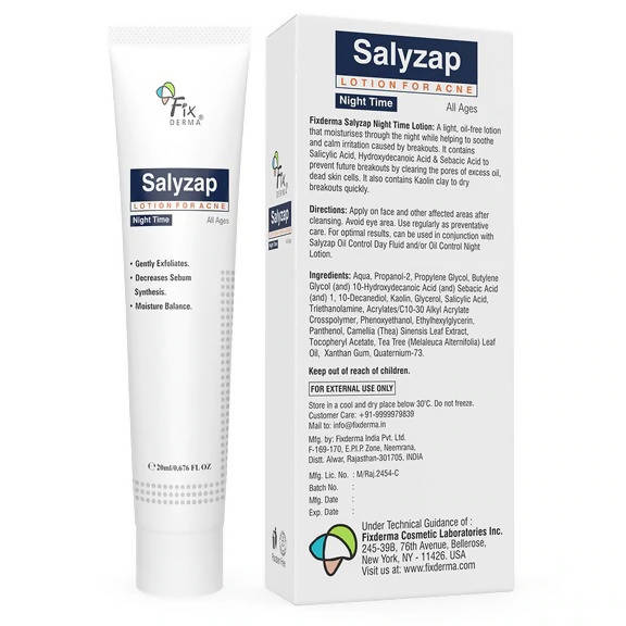 Fixderma Salyzap Night Time Lotion Main Image