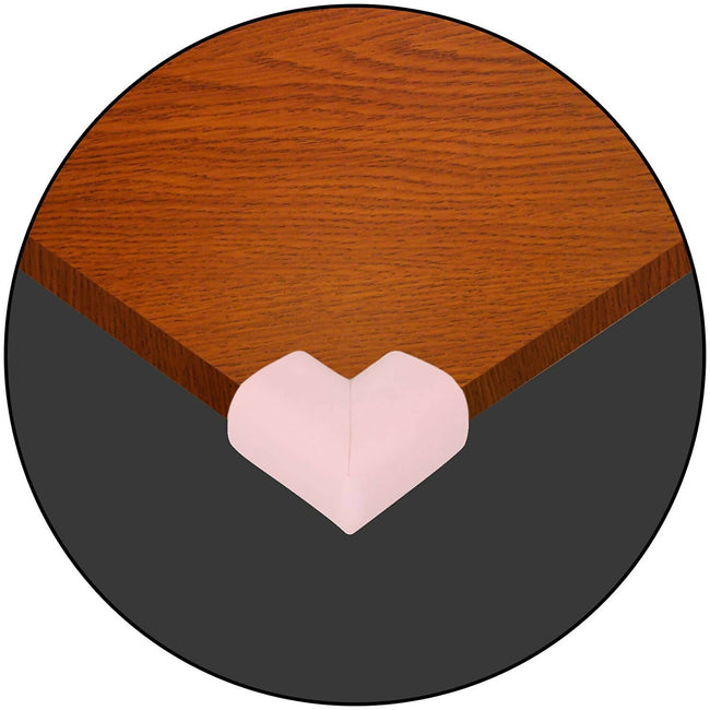 Safe-O-Kid High Quality High Density L-Shaped Small Nbr Corner Cushions - Pink Hover Image
