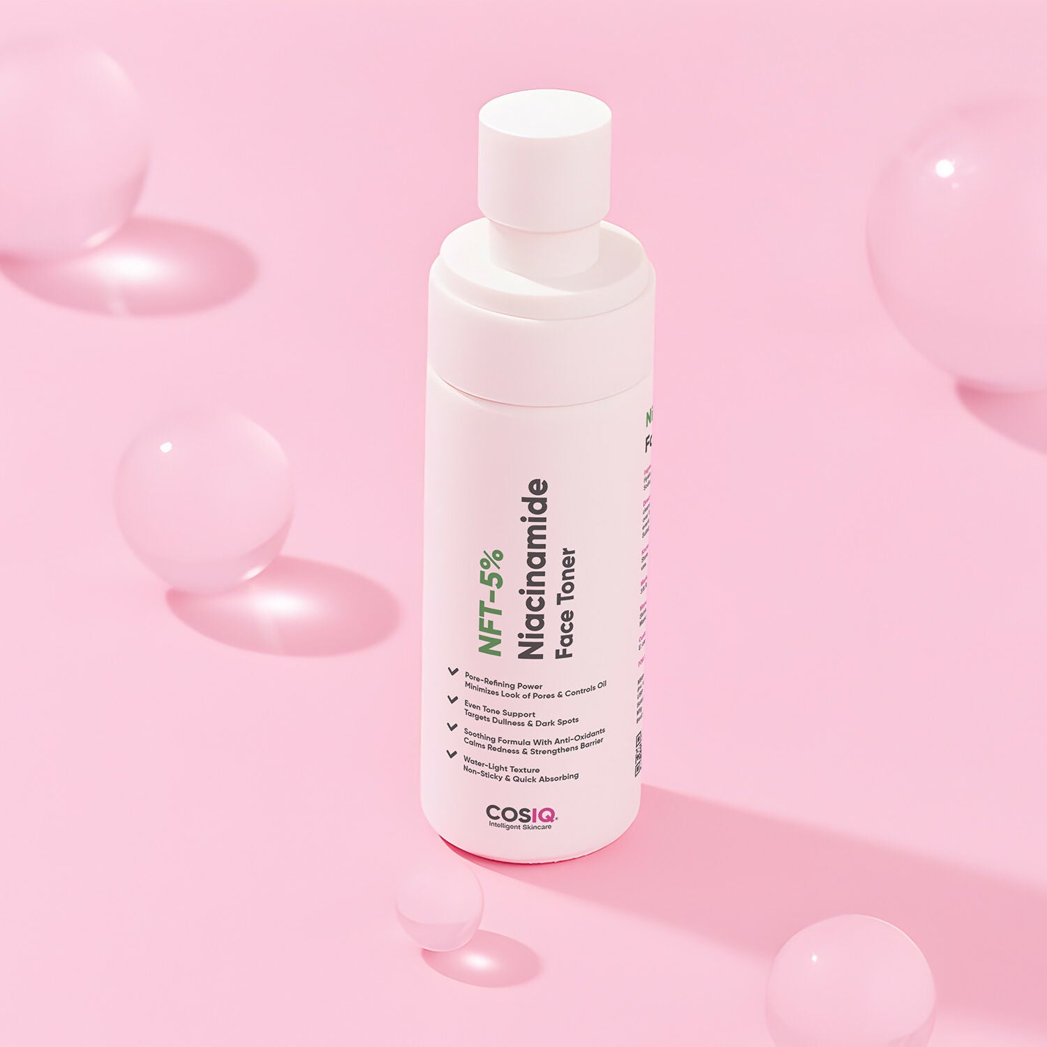 Cos-IQ 5% Niacinamide Face Toner for Oily Acne Prone Dry Combination Skin