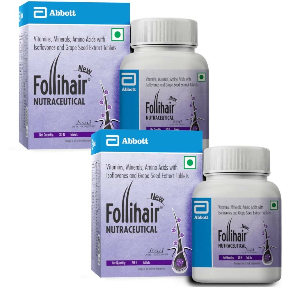 Abbott New Follihair Tablets, For Hair Growth